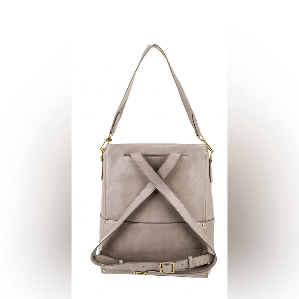 Shinola leather convertible backpack with shoulder strap - Picture 6 of 6